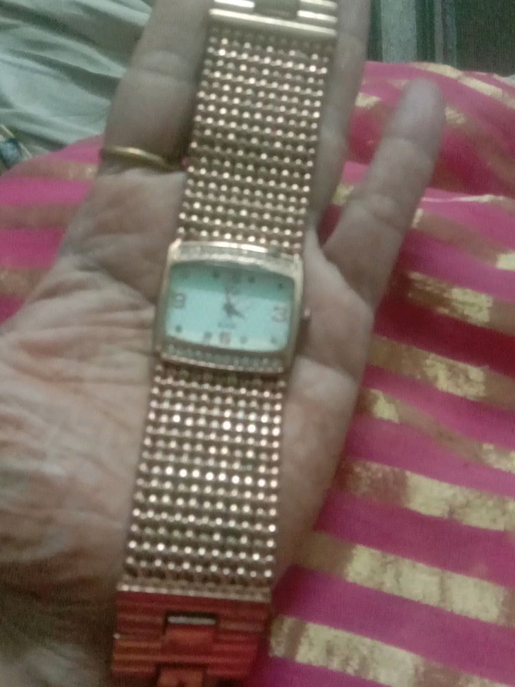 Golden Beautiful Watch