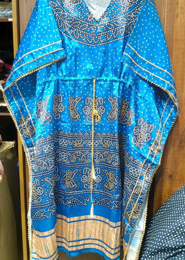 Bandhani Printed Kaftan