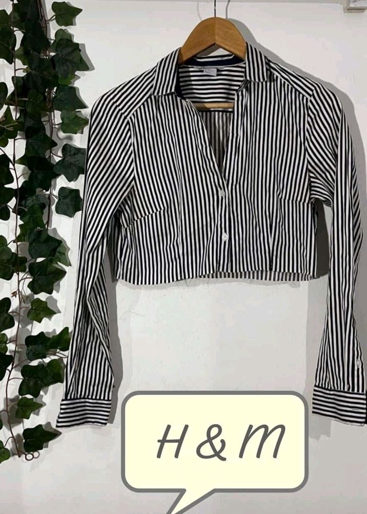 H&M Crop Shirt