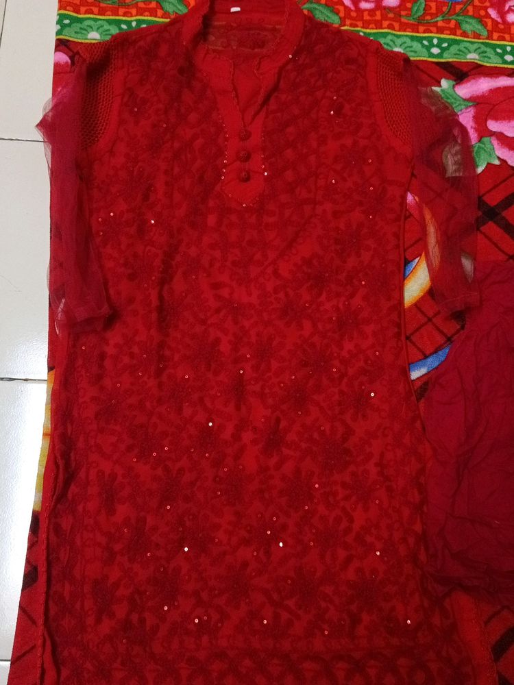 Chickenri Kurti With Inner