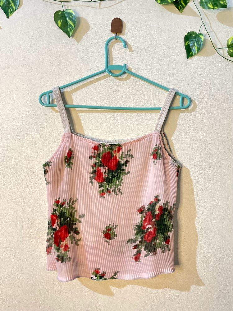 Rose Printed Cami Top🎀