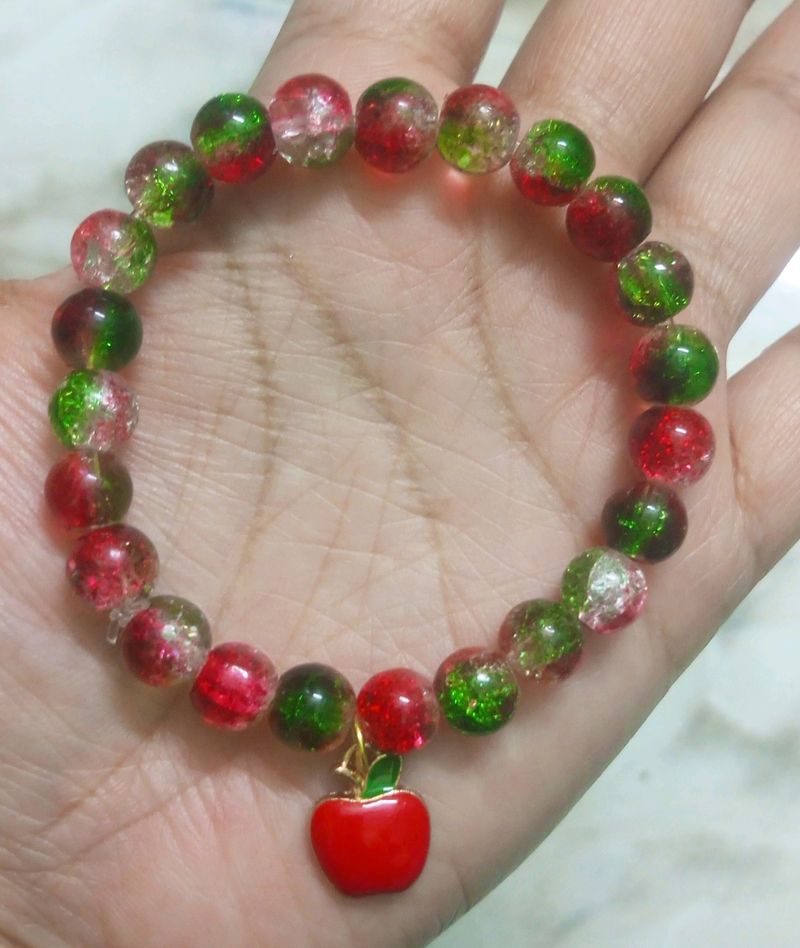 Read Color Beads Bracelet