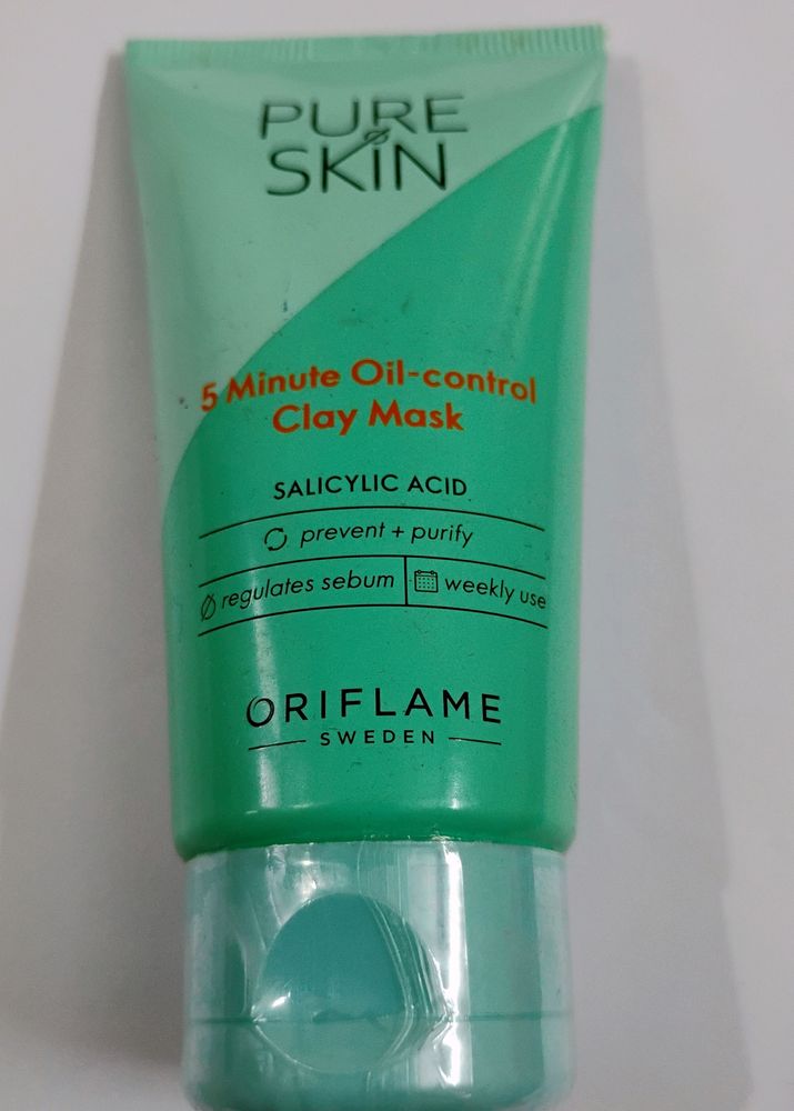 PURE SKIN 5 MINUTE OIL - CONTROL CLAY MASK