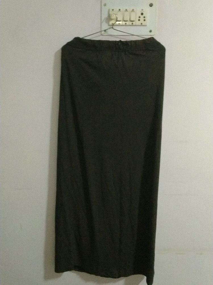 Brown Colour Long Skirt