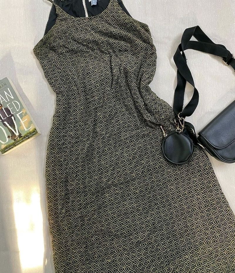 Old Navy Olive Green Dress