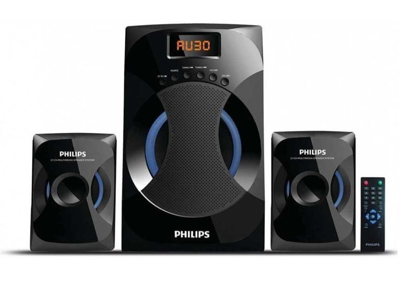 Philips Speaker With 2 Supporters