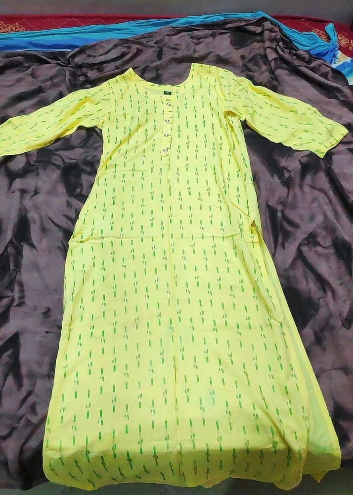 Yellow Kurta