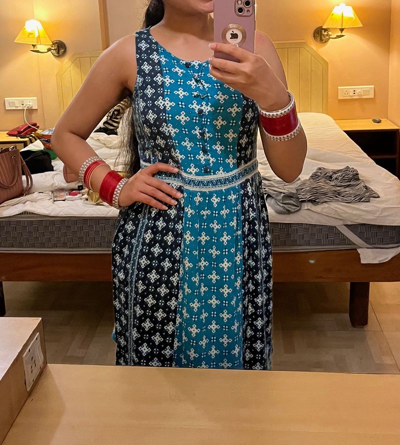 Printed Dress By GlobalDesi