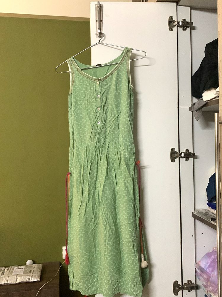 Pastel Green Kurthi