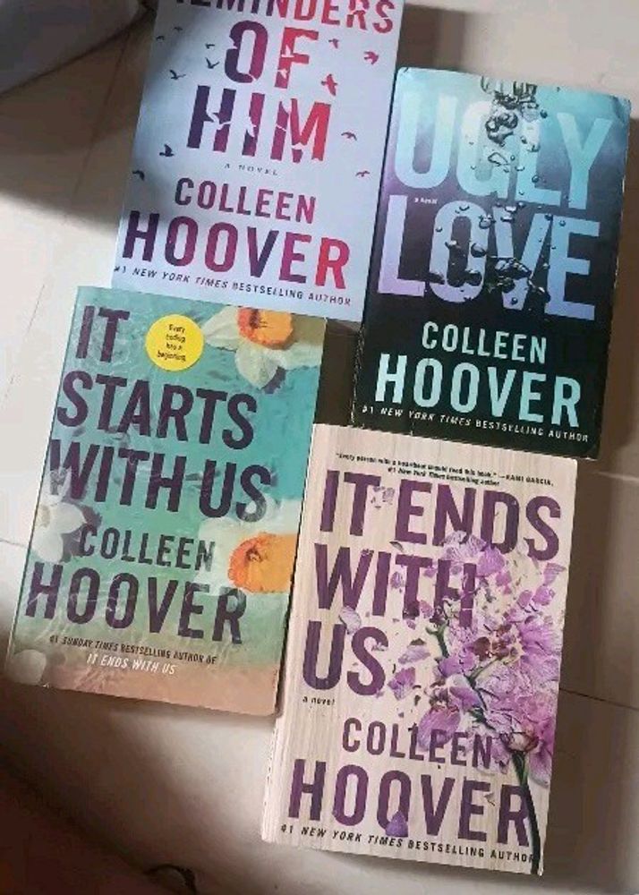 Colleen Hoover 4 Books