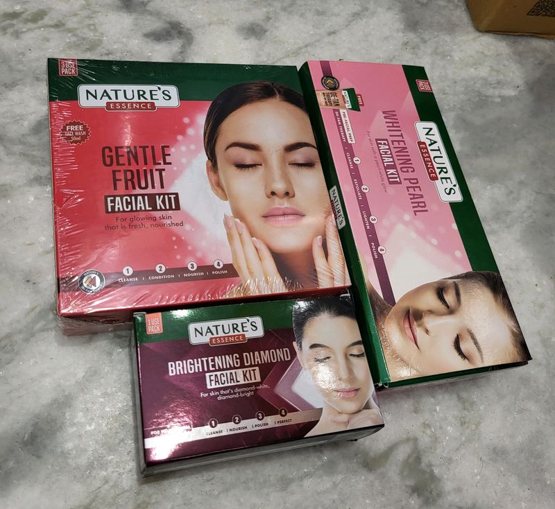 Nature's Essence 3 Facial Kits