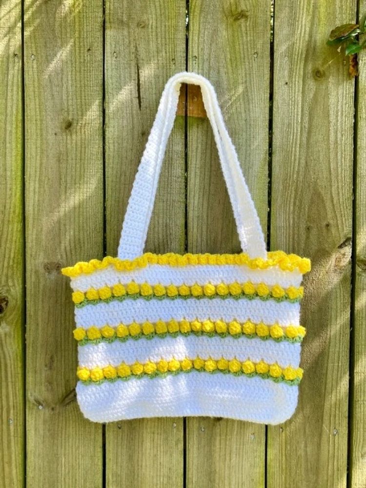 Crochet Tulip Bag 🌷🎀