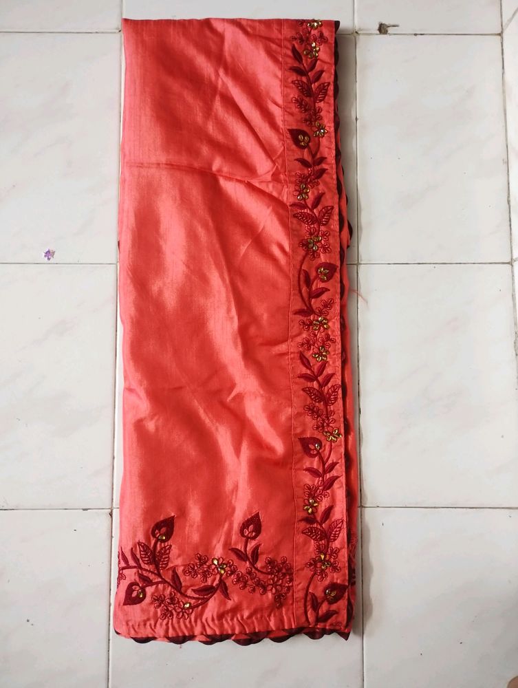 Embroidery Saree