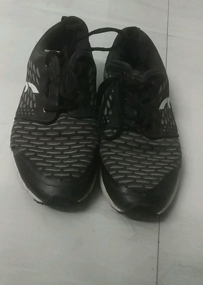 Branded Furo Shoes In Black Colour