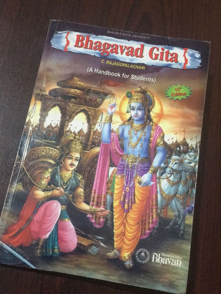 Bhagavad Gita A Handbook For Students