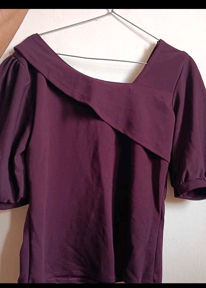 Wine Colour Top New One