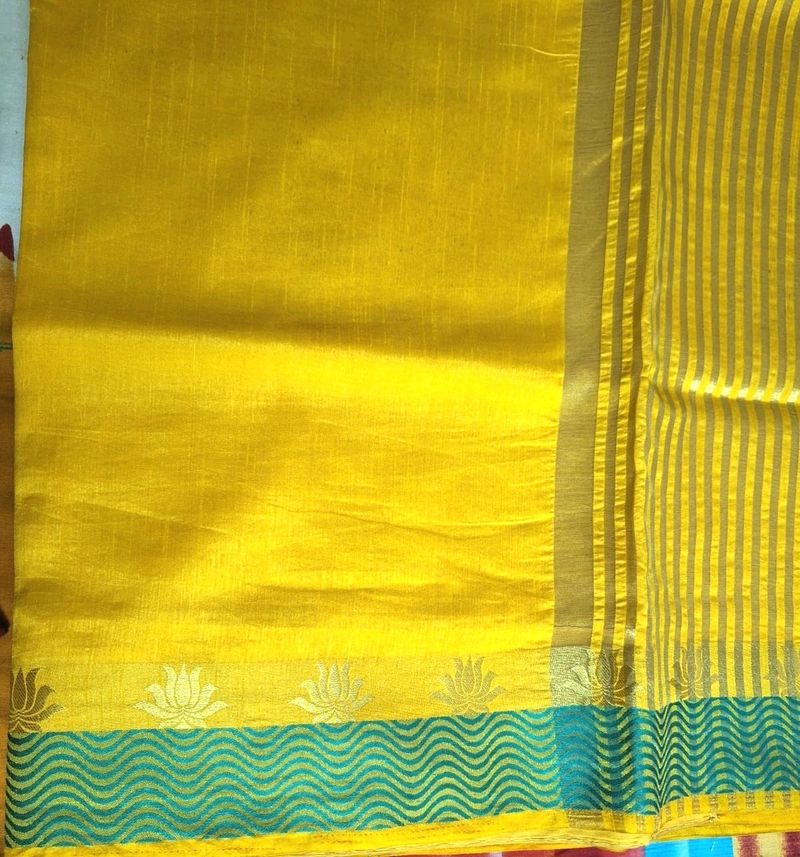 Lotus Woven Saree