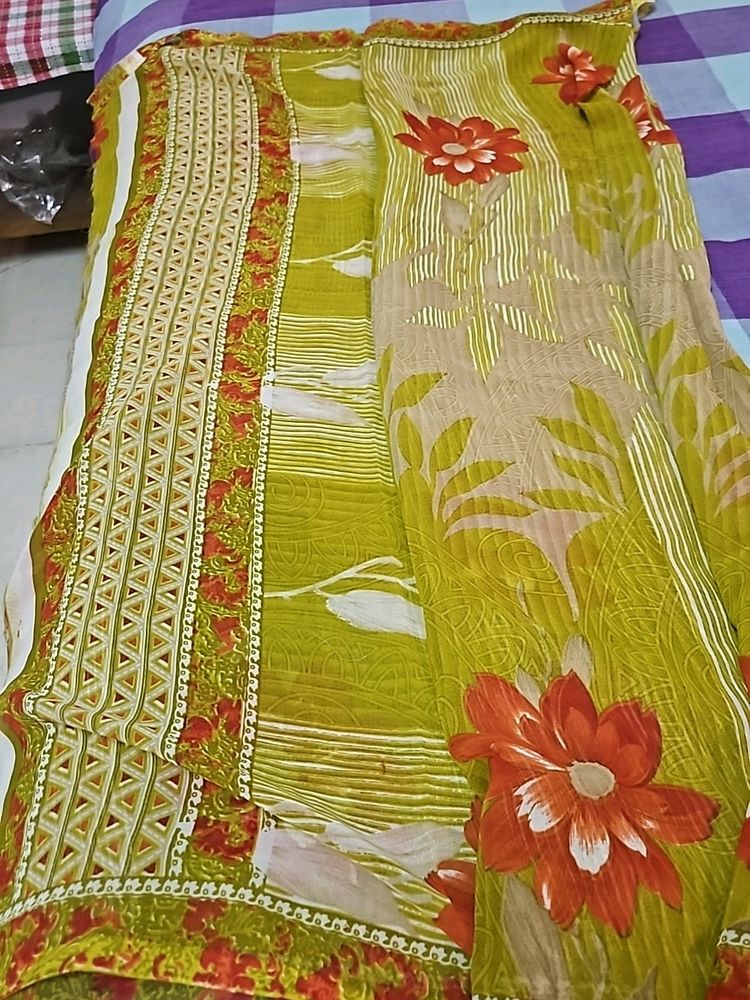 Brand New Light Weight  Sari For Daily Wear .