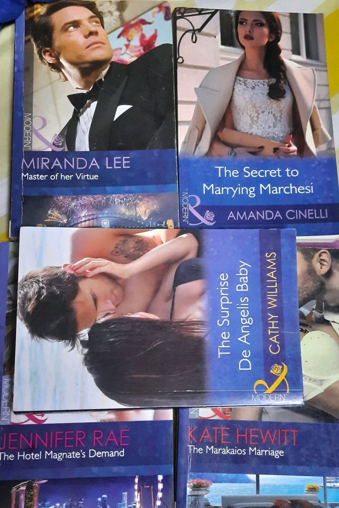 Mills & Boon Books (Combo of 5 Books)