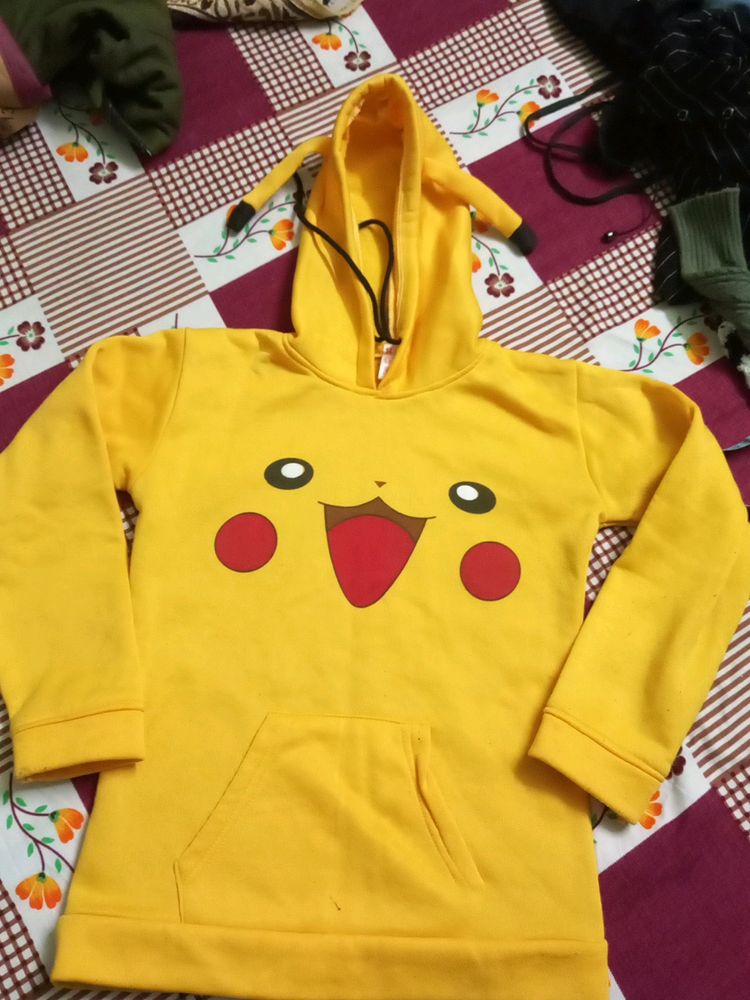 Pikachu Wollen Sweatshirt For Women