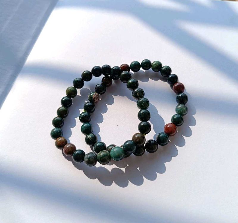 Bloodstone Crystal Bracelet