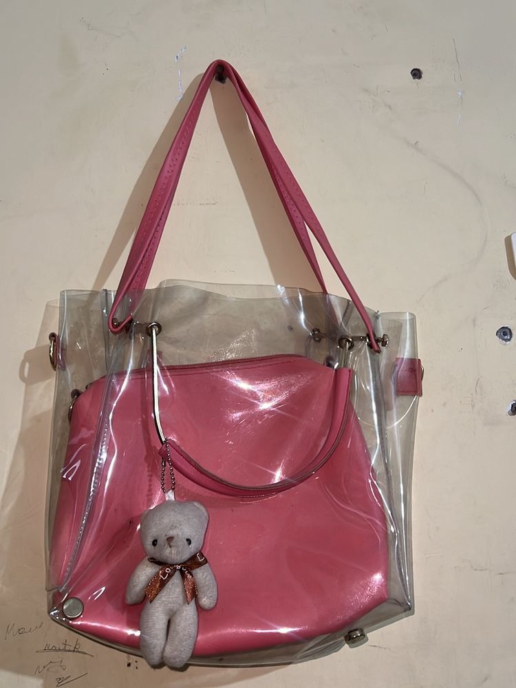 Transparent Hand Bag