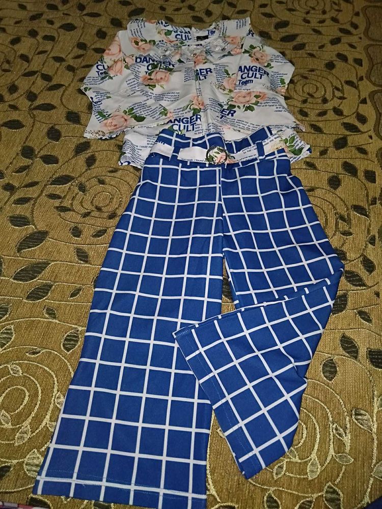 Plazo Suit For 3-6 Years Old Girl