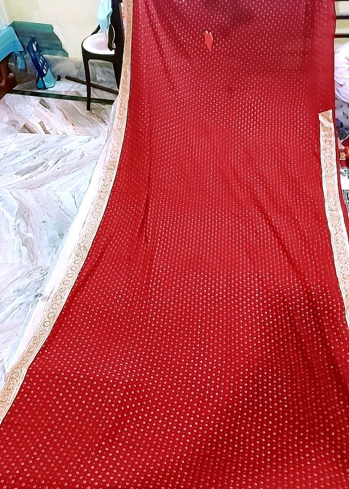 Red Saree