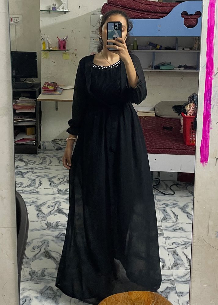 Black Mirror Work Long Dress 😎😍