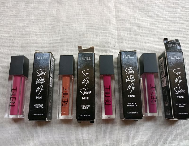 Combo of 4 Renee See With Me Mini Lipstick