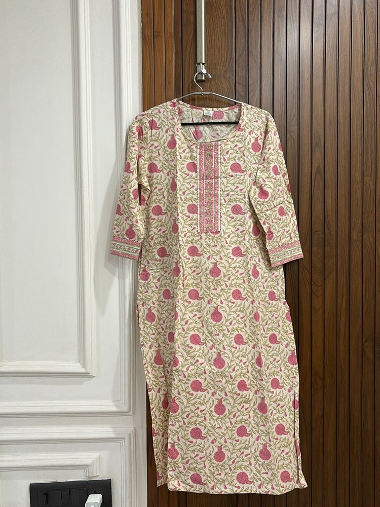 Kurti With pants and Duppatta