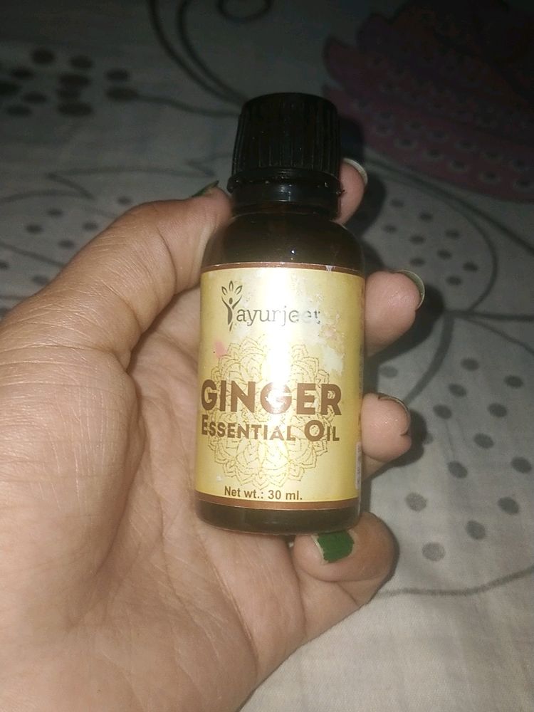 Ayurjeet Ginger Essential Oil For Fat Loss