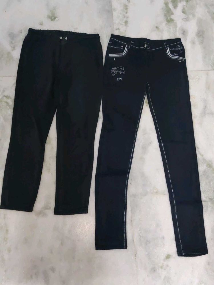 Combo Of Black Jeans