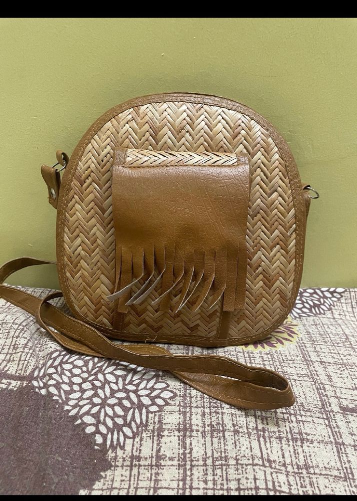 Rattan Sling Bag Women’s