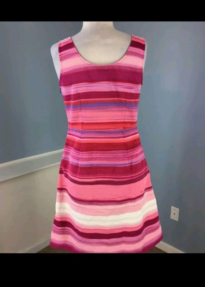 Pink Stripes Dress