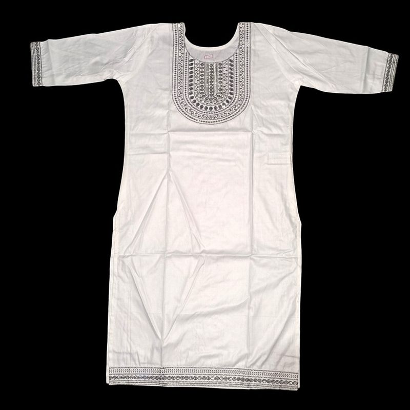 White Cotton Kurti