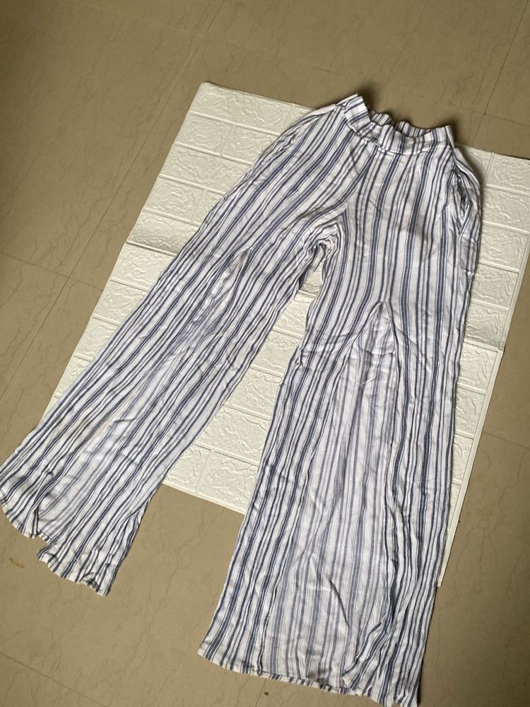 Slit Wide Leg Pants