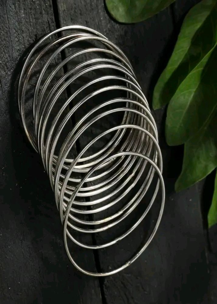 Silver Metal Bangle