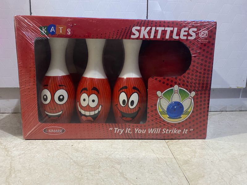 Skittles Bowling Set