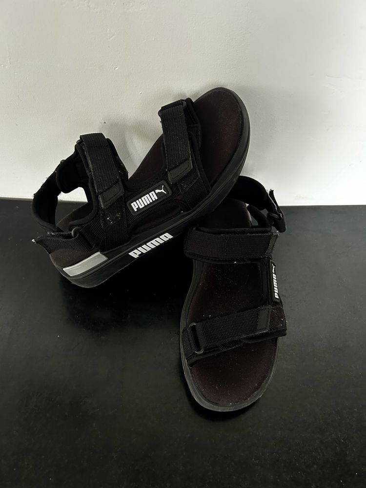 Black Strap Sandal