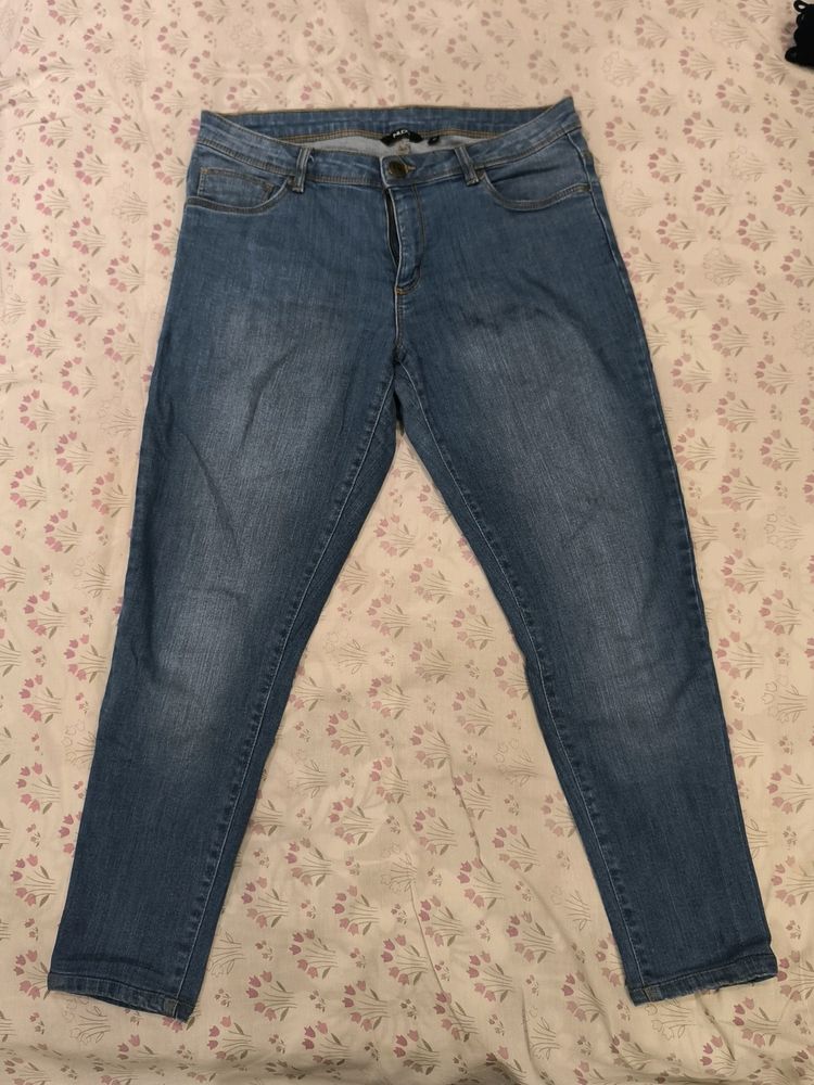 Blue Denim Stone Washed Jeans