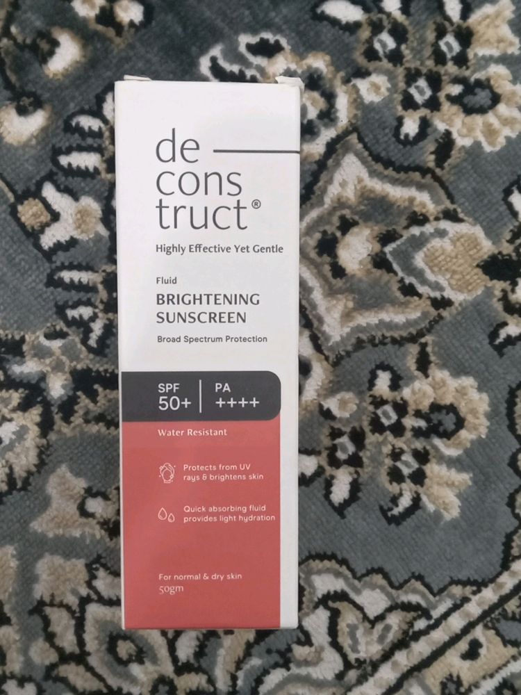 Deconstruct Brightening Sunscreen