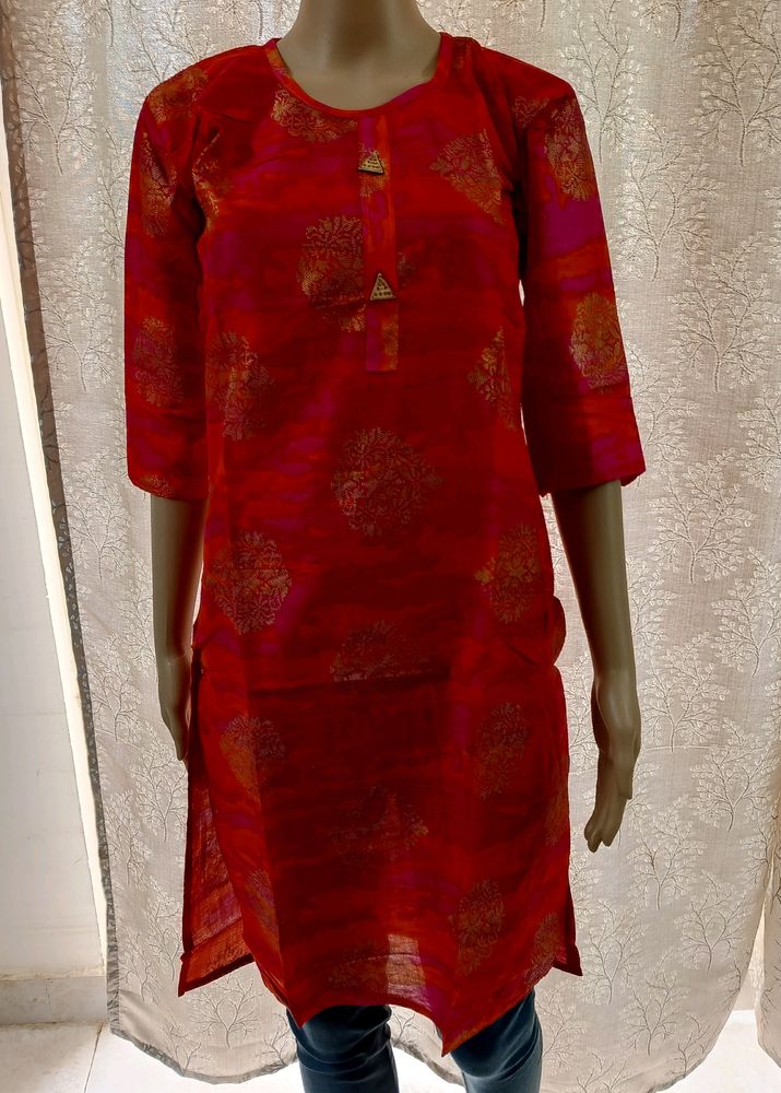 Cotton Printed Kurti