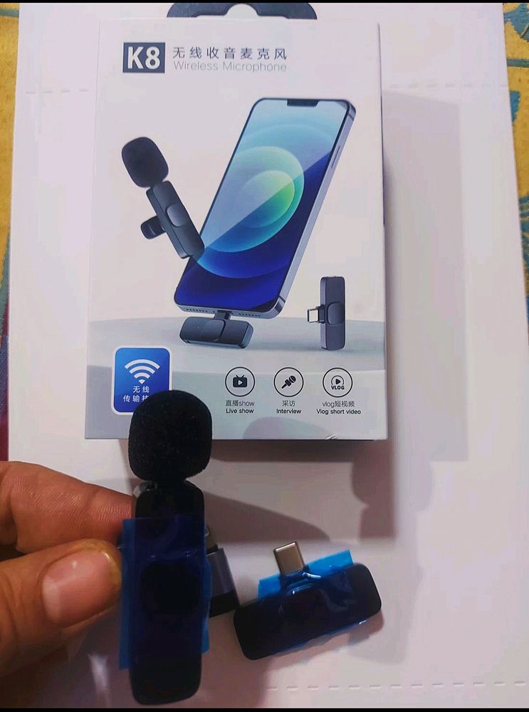 K8 Wireless Mic Android/iOS