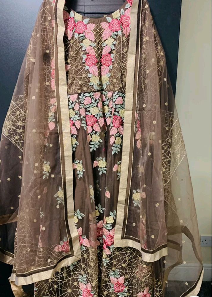 Brown New Design Gown