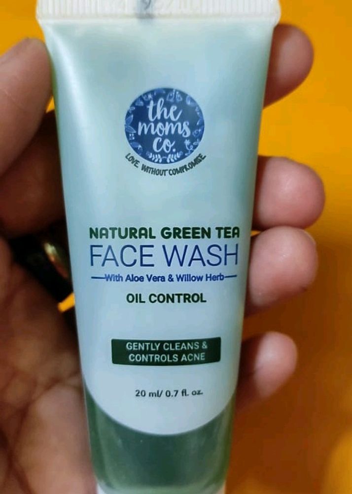 The Moms Co. Natural Green Tea Face Wash 💞♥️