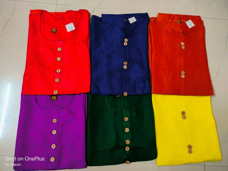 Combo Pack Of 6 Kurta