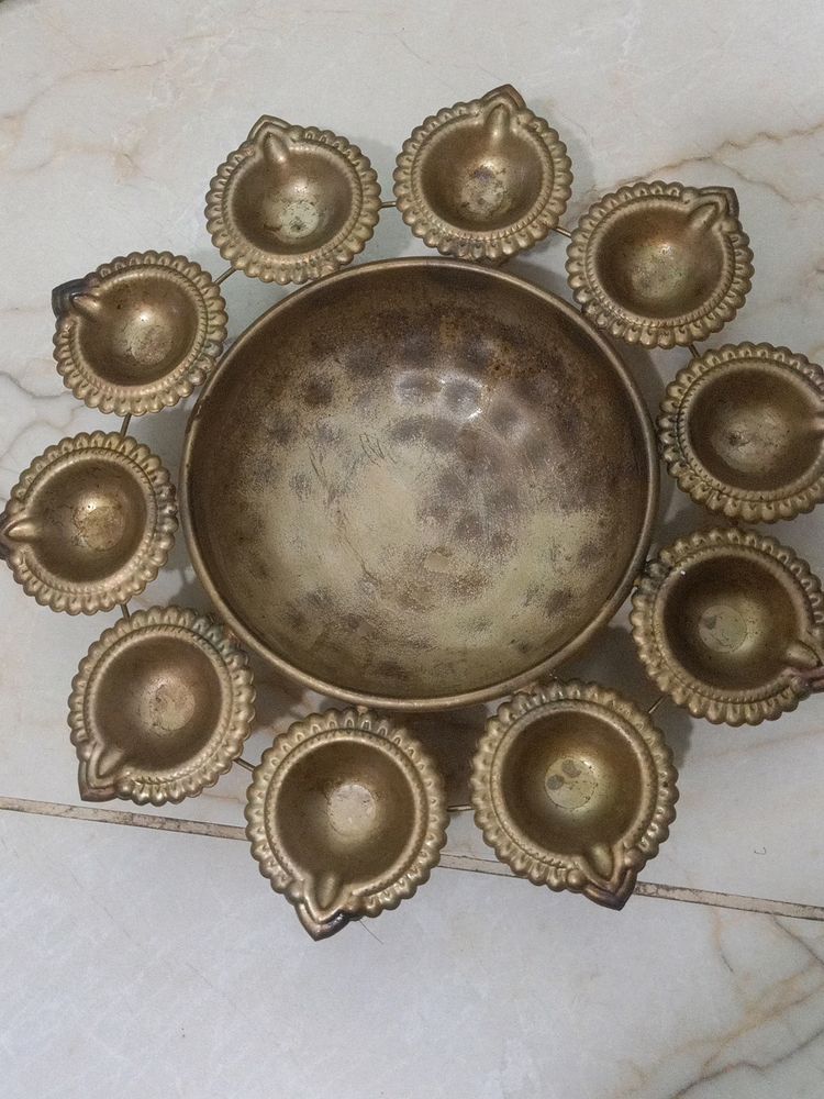 Beautiful Diya Bowl For Festival Used Once Only