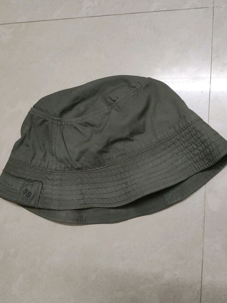 Korean Hat Olive Green❗