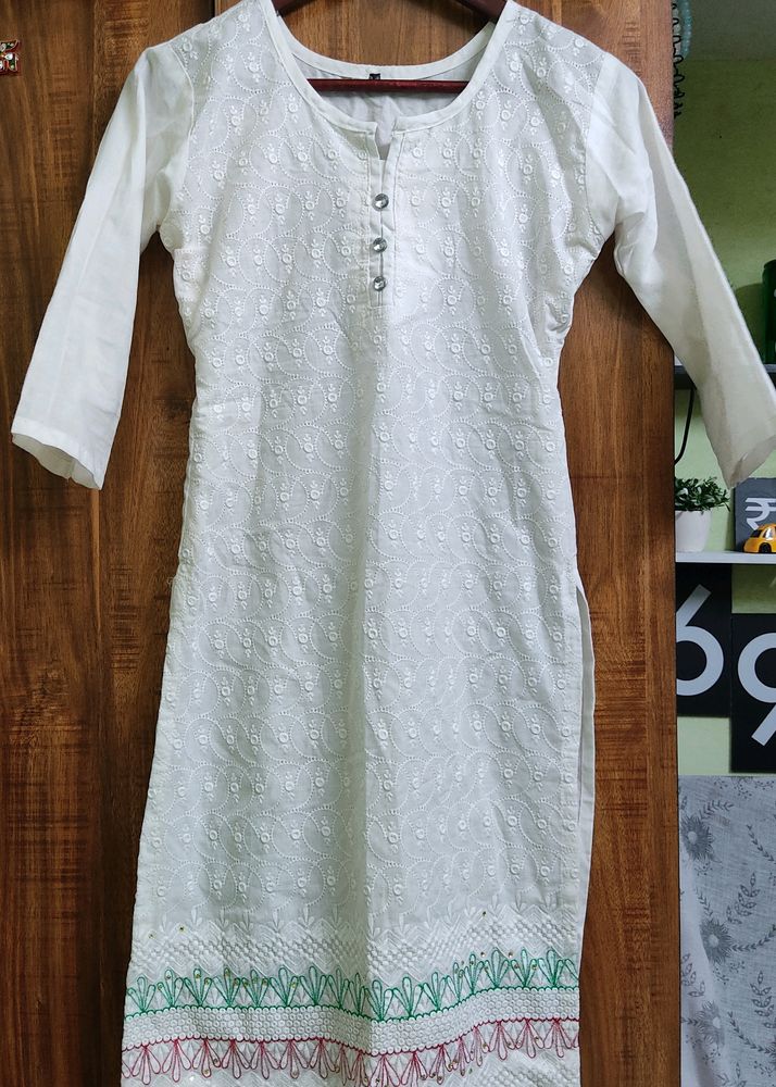 Aesthetic White Kurta🤍🌼